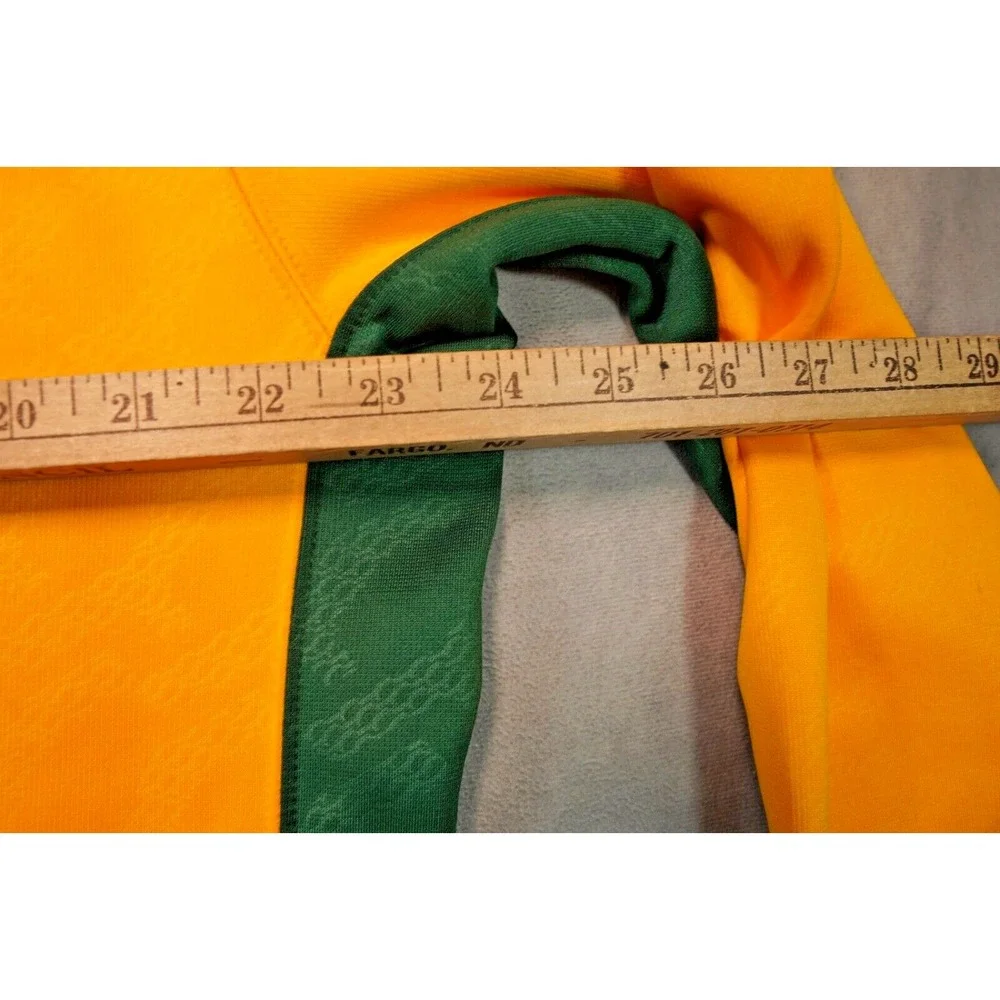 Nike Therma-Fit NDSU Bison Pullover Hoodie Sweatshirt Gold Green L‎ Pockets